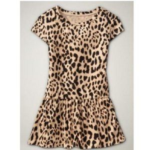 NEW GAP Leopard Animal Print Knit Dress XL 12